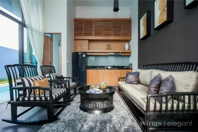 Villa 2 Bedrooms with private pool at Wings Pasak – Fotos 5